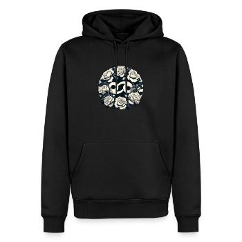 Krebs Tierkreiszeichen Symbol - Männer Premium Bio Hoodie - Schwarz - Vorne - Nico (187cm)