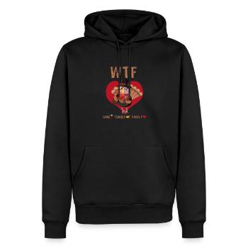 Fram Fresh Pumpkin T Shirt Women Cute Pumpkins - Sweat à capuche Premium bio Homme - noir - Devant - Nico (187cm)