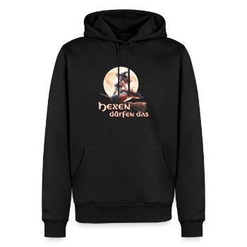 Witches are allowed to do that 2024 01 - Men’s Premium Organic Hoodie - black - Front - Nico (187cm)