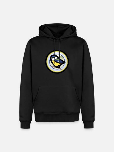 Bluetit - Men’s Premium Organic Hoodie - black
