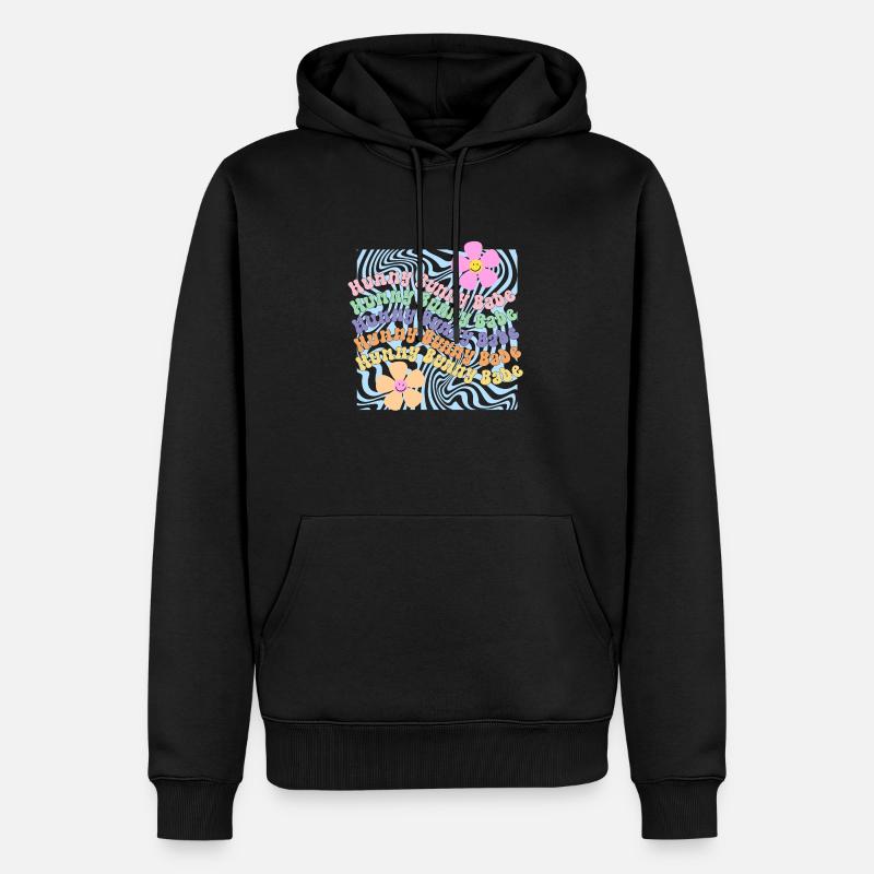 Spécial Egg-Stra - Sweat à capuche Premium bio Homme - noir