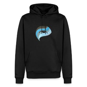 Swimming Snorkeling Apnea - Men’s Premium Organic Hoodie - black - Front - Nico (187cm)