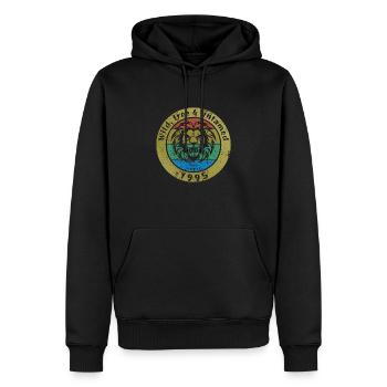 30. Geburtstag Wild, free & untamed since 04/1995 - Men’s Premium Organic Hoodie - black - Front - Nico (187cm)