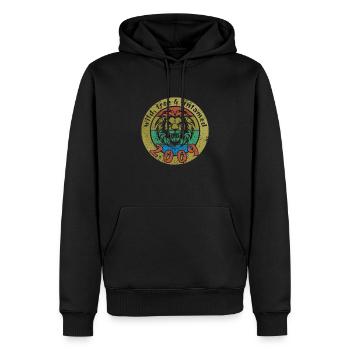 16th Birthday Wild, free & untamed since 2009 - Men’s Premium Organic Hoodie - black - Front - Nico (187cm)