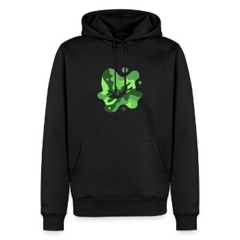 Natation Nageurs Sauveteur - Sweat à capuche Premium bio Homme - noir - Devant - Nico (187cm)
