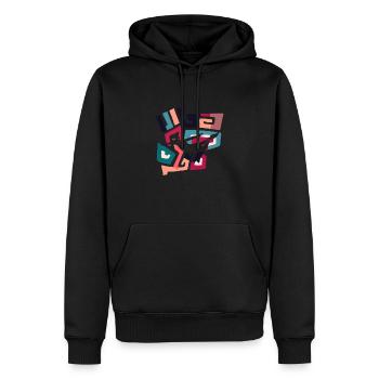 Nageurs Snorkeling Sauveteurs - Sweat à capuche Premium bio Homme - noir - Devant - Nico (187cm)