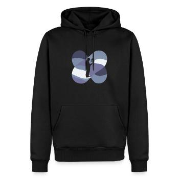 Elektriker Verkabelung Schaltkreis - Männer Premium Bio Hoodie - Schwarz - Vorne - Nico (187cm)