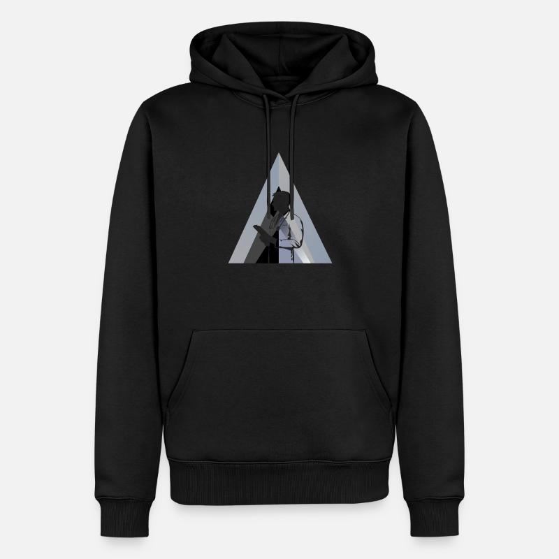 Médecins Médecins - Sweat à capuche Premium bio Homme - noir
