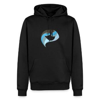 Danse Sport Cours de danse moderne - Sweat à capuche Premium bio Homme - noir - Devant - Nico (187cm)