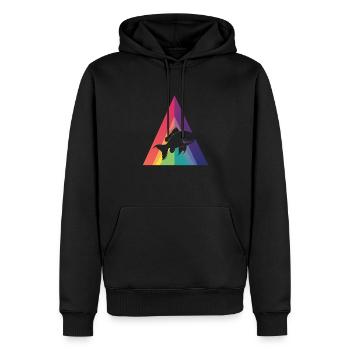 Fischen Karpfenangeln Fischarten - Männer Premium Bio Hoodie - Schwarz - Vorne - Nico (187cm)