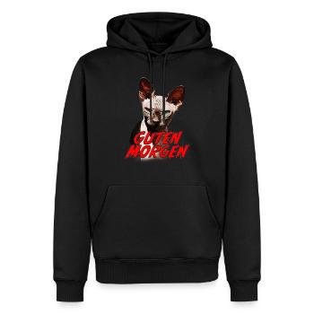 Guten Morgen Loki - Männer Premium Bio Hoodie - Schwarz - Vorne - Nico (187cm)