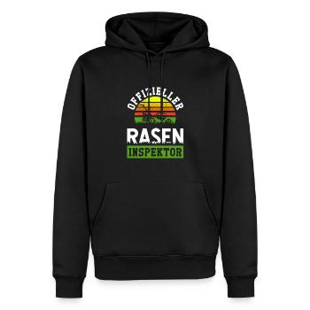 Gärtner Rasenmähen Hobbygärtner Rasenmäher - Männer Premium Bio Hoodie - Schwarz - Vorne - Nico (187cm)