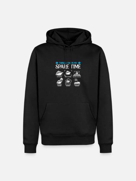 Cruise Cruise Vacation Cruiser - Men’s Premium Organic Hoodie - black