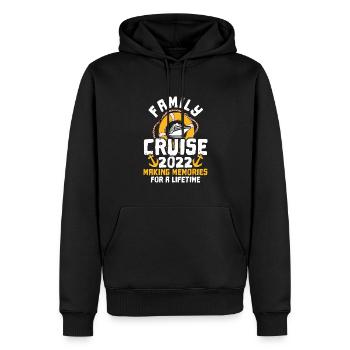 Kreuzfahrt Urlaub - Männer Premium Bio Hoodie - Schwarz - Vorne - Nico (187cm)