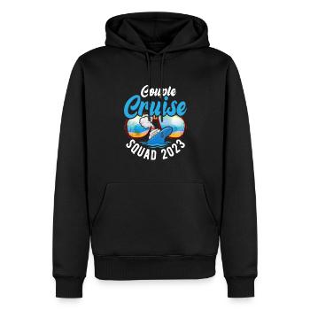Cruise Cruise Travelers Couple Cruise - Men’s Premium Organic Hoodie - black - Front - Nico (187cm)