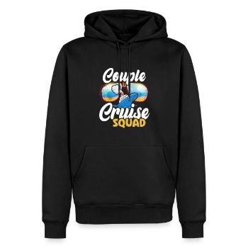 Cruise Cruise Travelers Couple Cruise - Men’s Premium Organic Hoodie - black - Front - Nico (187cm)