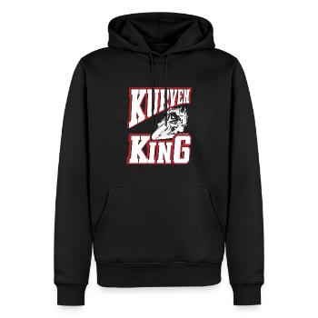Curves King Biker Design Moto Moto - Sweat à capuche Premium bio Homme - noir - Devant - Nico (187cm)