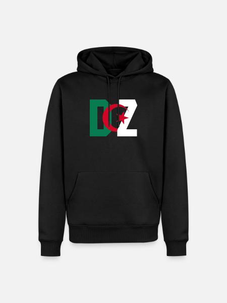 DZ - Men’s Premium Organic Hoodie - black