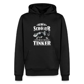 Schön Schöner Mein Tinker - Männer Premium Bio Hoodie - Schwarz - Vorne - Nico (187cm)