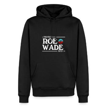 Schützen Sie Roe Gegen Wade 1973 - Männer Premium Bio Hoodie - Schwarz - Vorne - Nico (187cm)