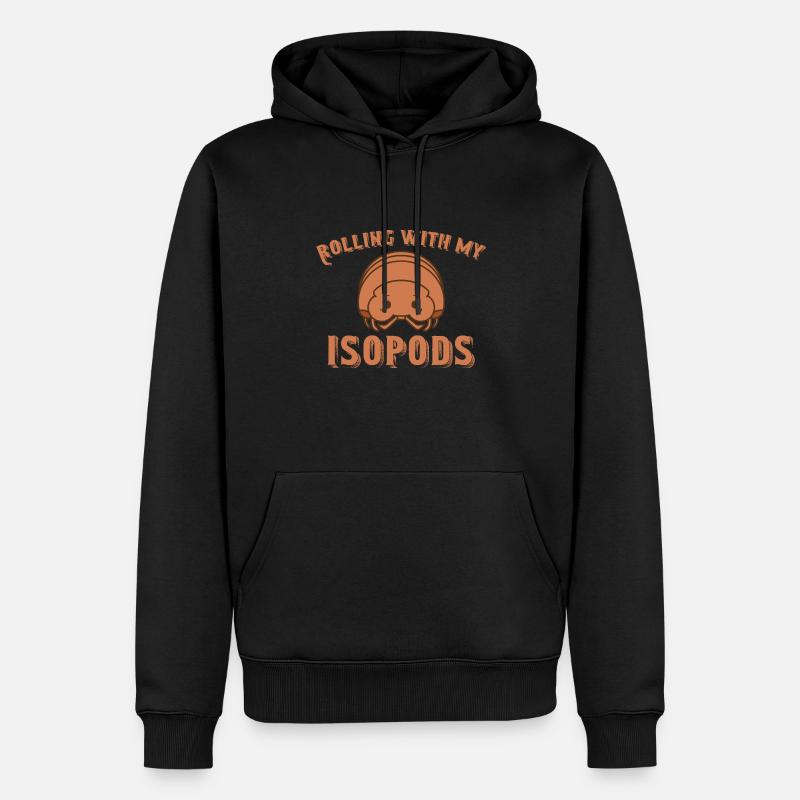 Isopod Breeding Hobby Enthusiast - Männer Premium Bio Hoodie - Schwarz