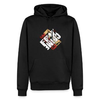FPV Drone Drones - Men’s Premium Organic Hoodie - black - Front - Nico (187cm)