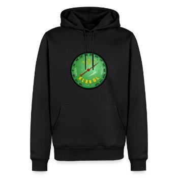 Kern Öl Tacho - Männer Premium Bio Hoodie - Schwarz - Vorne - Nico (187cm)
