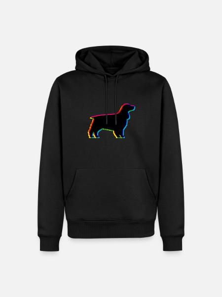 CMYK Deutsch Cocker Spaniel - Men’s Premium Organic Hoodie - black