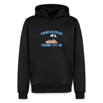 Kids Sandcastle Kit Gear Sandcastle Set Toys - Männer Premium Bio Hoodie - Schwarz - Vorne - Nico (187cm)