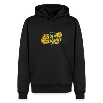 Old People Retirement Retired Proud Age - Men’s Premium Organic Hoodie - black - Front - Nico (187cm)