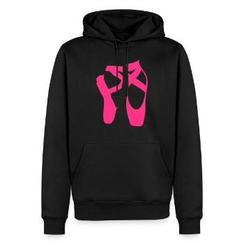 tanzen klassisches ballett zeigte baller - Sweat à capuche Premium bio Homme - noir - Devant - Nico (187cm)