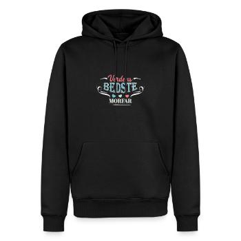 Meilleurs papy samers du monde - Sweat à capuche Premium bio Homme - noir - Devant - Nico (187cm)