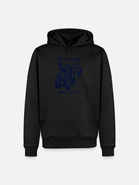 The extra riding - Men’s Premium Organic Hoodie - black