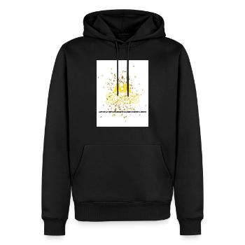 AK 2023 - Männer Premium Bio Hoodie - Schwarz - Vorne - Nico (187cm)