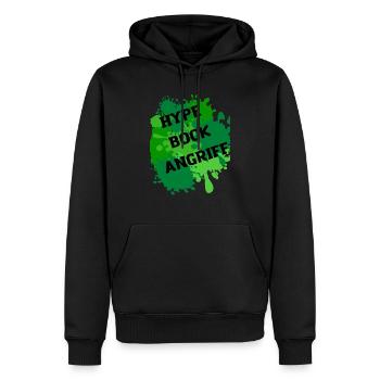 7vs Wild Bock Angriff Motivation Natur Abenteuer - Männer Premium Bio Hoodie - Schwarz - Vorne - Nico (187cm)
