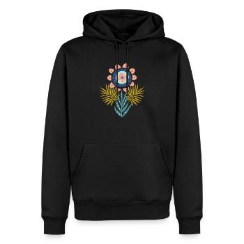 Moderne Design abstrakt - Männer Premium Bio Hoodie - Schwarz - Vorne - Nico (187cm)