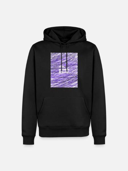 cold smooth tasty 7 - Männer Premium Bio Hoodie - Schwarz