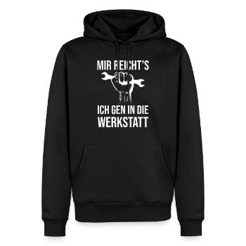 Handwerker Handyman Handwerk Werkzeug - Männer Premium Bio Hoodie - Schwarz - Vorne - Nico (187cm)