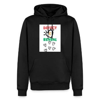Erkennen von Enthüllungen. Erkennen von Enthüllungen. - Männer Premium Bio Hoodie - Schwarz - Vorne - Nico (187cm)