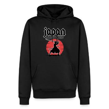 Japan Motorcycle - Männer Premium Bio Hoodie - Schwarz - Vorne - Nico (187cm)