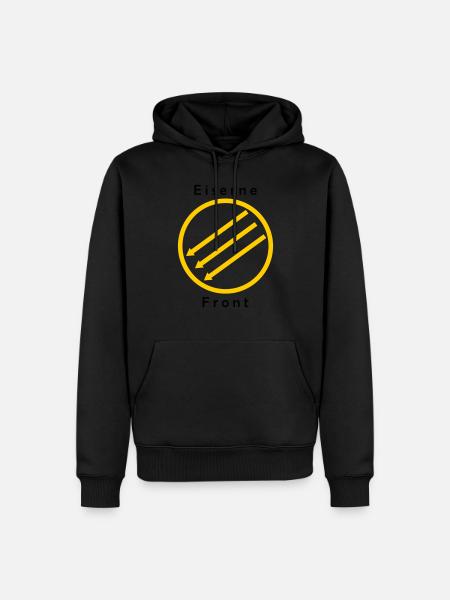 Eiserne Front - Drei Pfeile - Men’s Premium Organic Hoodie - black