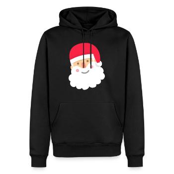 Santa Clause - Männer Premium Bio Hoodie - Schwarz - Vorne - Nico (187cm)