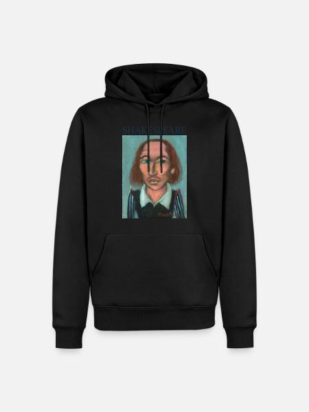 William Shakespeare - Men’s Premium Organic Hoodie - black