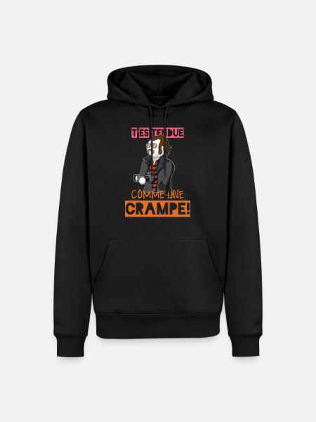 Claudy Focan Dikkenek - Sweat à capuche Premium bio Homme - noir