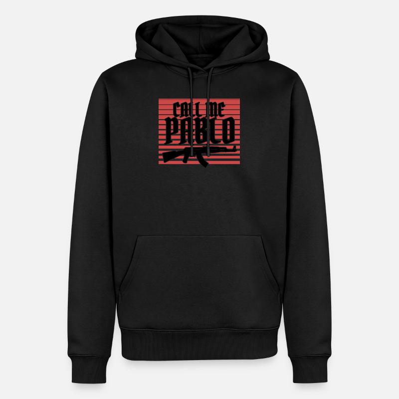 Escobar "Appelle-moi Pablo" - Sweat à capuche Premium bio Homme - undefined
