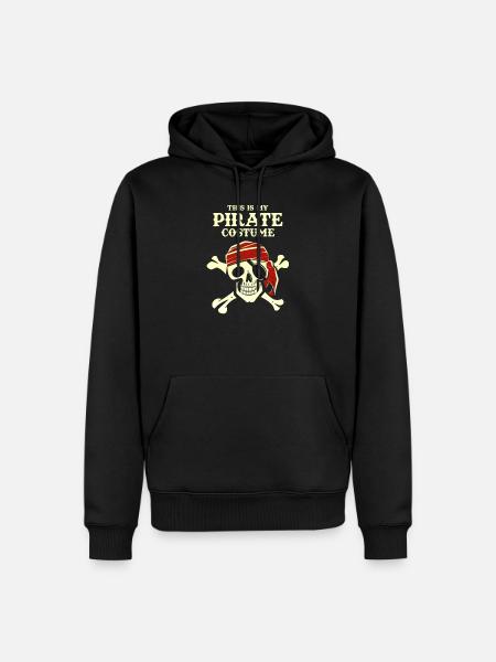 Pirate Costume - Men’s Premium Organic Hoodie - black