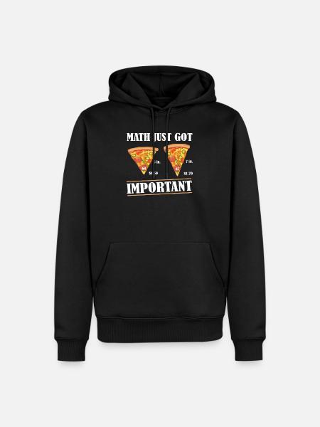 maths - Men’s Premium Organic Hoodie - black