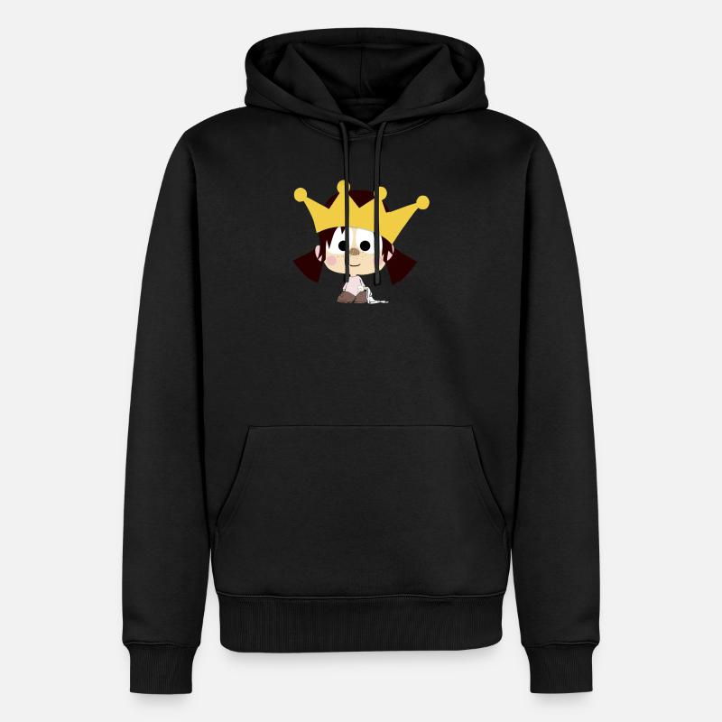 Princesse - Sweat à capuche Premium bio Homme - noir
