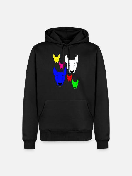 Bully Colours - Men’s Premium Organic Hoodie - black