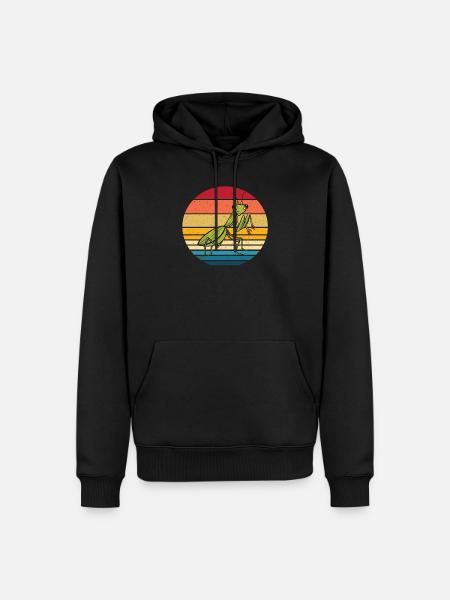 mantis - Men’s Premium Organic Hoodie - black